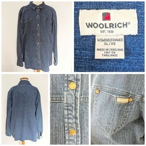 XL Woolrich Denim Shirt